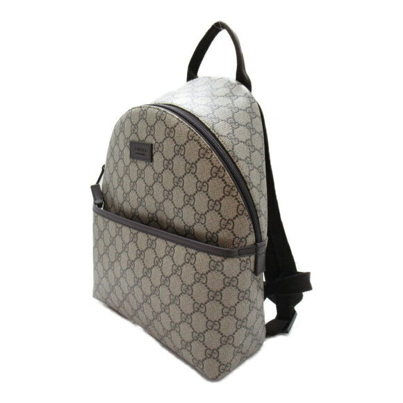Gucci GG Geometric Backpack Canvas Brown - Picture 3 of 9